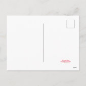 キャンディーカードを使った最も甘いクリスマスマウス シーズンポストカード (裏面)