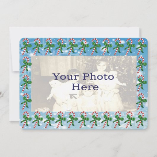 キャンディーキャンズクリスマスフォトカード シーズンカード (正面)