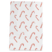 キャンディーキャンズパターン ミディアムペーパーバッグ (裏面)