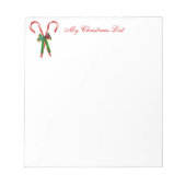 キャンディーキャン ノートパッド (正面)