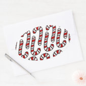 キャンディーキャン 楕円形シール (封筒)