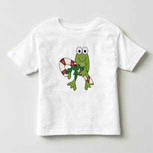 キャンディーキャンTシャツとギフト付きカエル トドラーTシャツ
