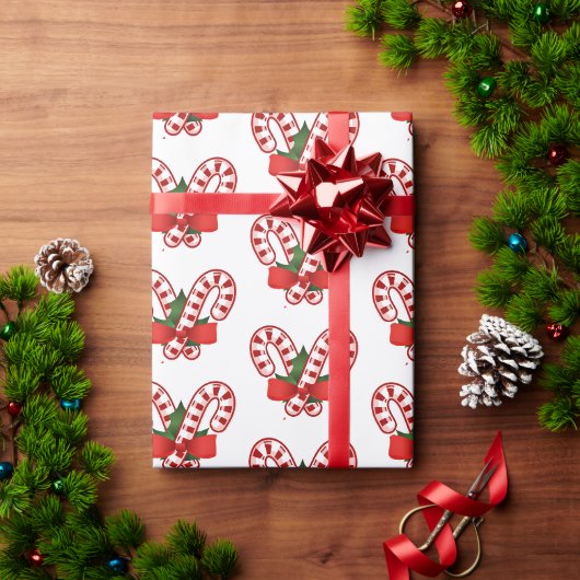 キャンディークリスマス ラッピングペーパー (クリスマスギフト)