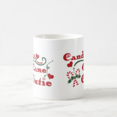 キャンディーケインかわいこちゃん コーヒーマグカップ (中央)