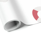 キャンディーケインとペパーミントクリスマス ラッピングペーパー (ロールコーナー)