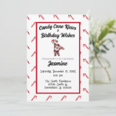 キャンディーケインキスと誕生日の願い 招待状 (スタンド正面)