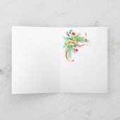 キャンディーケインクリスマス シーズンカード (内部)