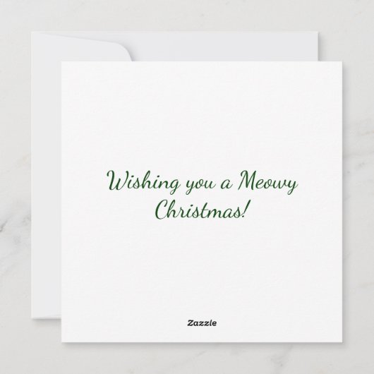 キャンディーケイングレーキットクリスマスカード シーズンカード (裏面)