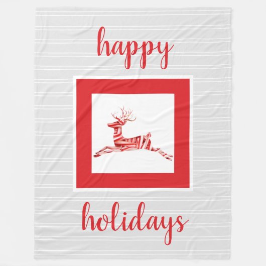 キャンディーケイントインデーアフェスティバルホリデイ フリースブランケット (正面)