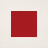 キャンディーケインハートで赤いベルとホリー (裏面)