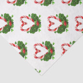 キャンディーケインハートハッピーホリデーズメリークリスマス 薄葉紙 (詳細)