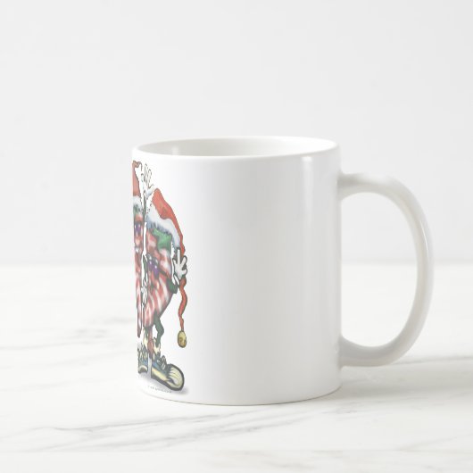 キャンディーケインピーマン コーヒーマグカップ (右)