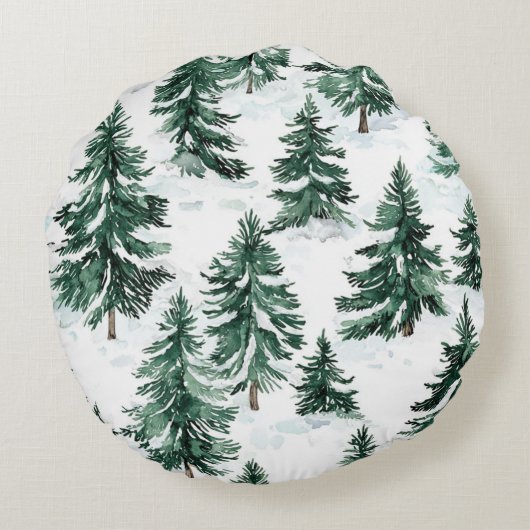 キャンディーケインレッドストライプクリスマスクリスマス ラウンドクッション (裏面)