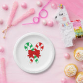 キャンディーケイン紙プレート ペーパープレート (パーティー)