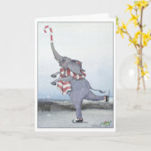 キャンディーケンビーゾウ カード (黄色い花)