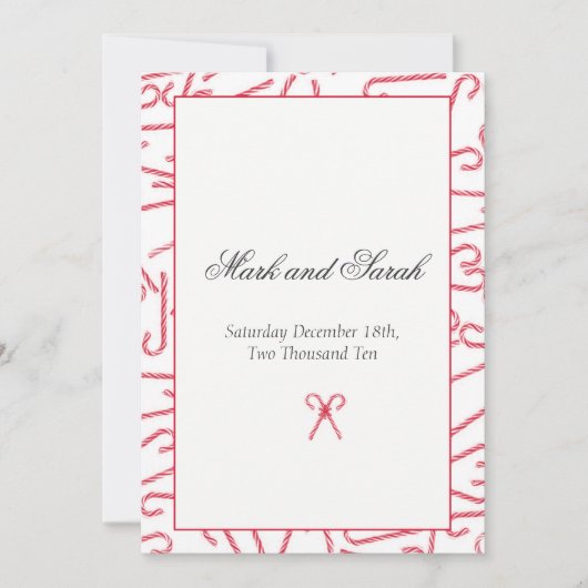 キャンディーケンビーダンス招待状P 招待状 (正面)