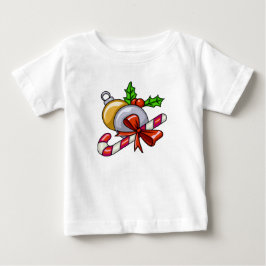 キャンディーケーンおもしろい ベビーTシャツ
