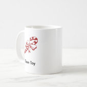 キャンディーケーンかみ玩具 コーヒーマグカップ (正面左)