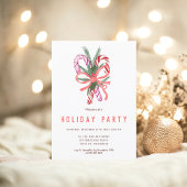 キャンディーケーンかわいいミスタントークリスマスイラストレーション 招待状