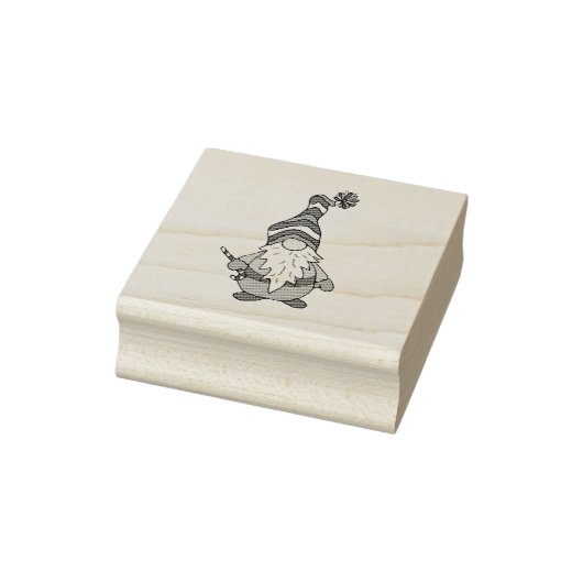 キャンディーケーンでかわいいクリスマス格言 ラバースタンプ (スタンプ)