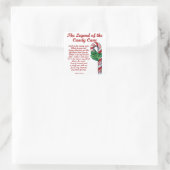 キャンディーケーンの宗教的なクリスマスの伝説 スクエアシール (バッグ)