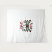 キャンディーケーンウィングズドラゴンフライ タペストリー (正面(横))