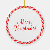 キャンディーケーンオーナメント セラミックオーナメント (裏面)