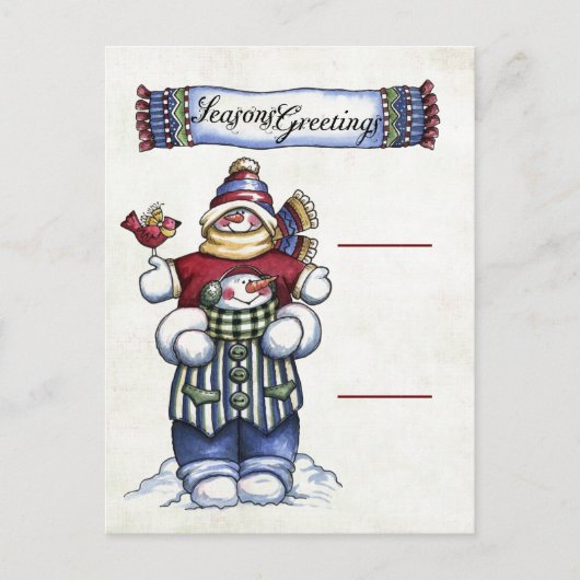 キャンディーケーンカードホルダー ポストカード (正面)