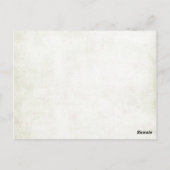 キャンディーケーンカードホルダー ポストカード (裏面)