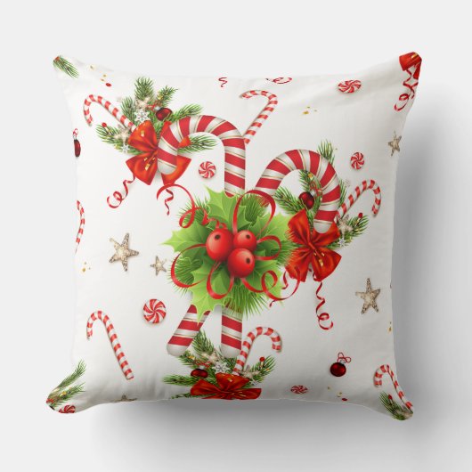 キャンディーケーンクリスティムス クッション (正面)