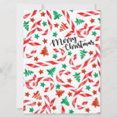 キャンディーケーンクリスマスカード シーズンカード (正面)