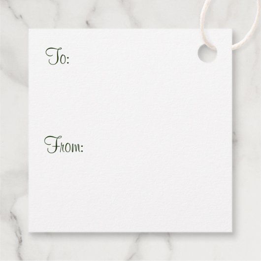 キャンディーケーンクリスマスギフトメッセージカード フェイバータグ (裏面)