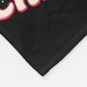 キャンディーケーンクリスマスクルーズハウスキャンディーセキュリティ缶 フリースブランケット (角)