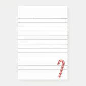 キャンディーケーンクリスマススケッチが並ぶ ポストイット (正面)