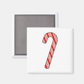 キャンディーケーンクリスマススケッチ マグネット (正面/裏面)