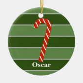 キャンディーケーンクリスマススペシャル セラミックオーナメント (正面)