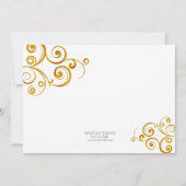 キャンディーケーンクリスマスパーティの招待状 招待状 (裏面)