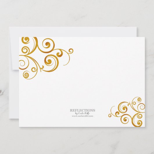 キャンディーケーンクリスマスパーティの招待状 招待状 (裏面)