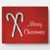 キャンディーケーンクリスマスプラーク フォトプラーク (正面)