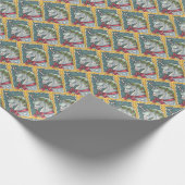 キャンディーケーンクリスマスユニコーン、馬包み紙 ラッピングペーパー (角)