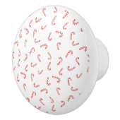 キャンディーケーンクリスマス セラミックノブ (右)