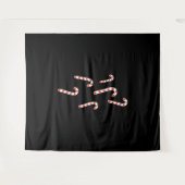 キャンディーケーンクリスマス タペストリー (正面(横))