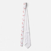 キャンディーケーンクリスマス ネクタイ (裏面)