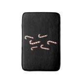 キャンディーケーンクリスマス バスマット (正面縦)