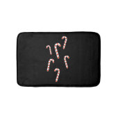 キャンディーケーンクリスマス バスマット (正面)