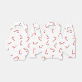 キャンディーケーンクリスマス フェイバーボックス (折り畳みなし)