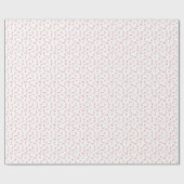 キャンディーケーンクリスマス ラッピングペーパー (フラット)