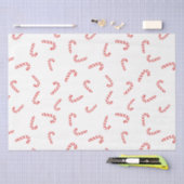 キャンディーケーンクリスマス 薄葉紙 (クラフト)