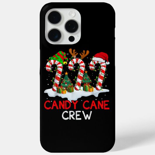 キャンディーケーンクルーズクリスマスサンタ小妖精や小人トナカイX-mas Case-Mate iPhoneケース (裏面)