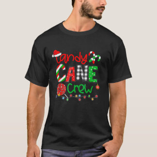 キャンディーケーンクルーズメリークリスマス2023おもしろい家族 Tシャツ